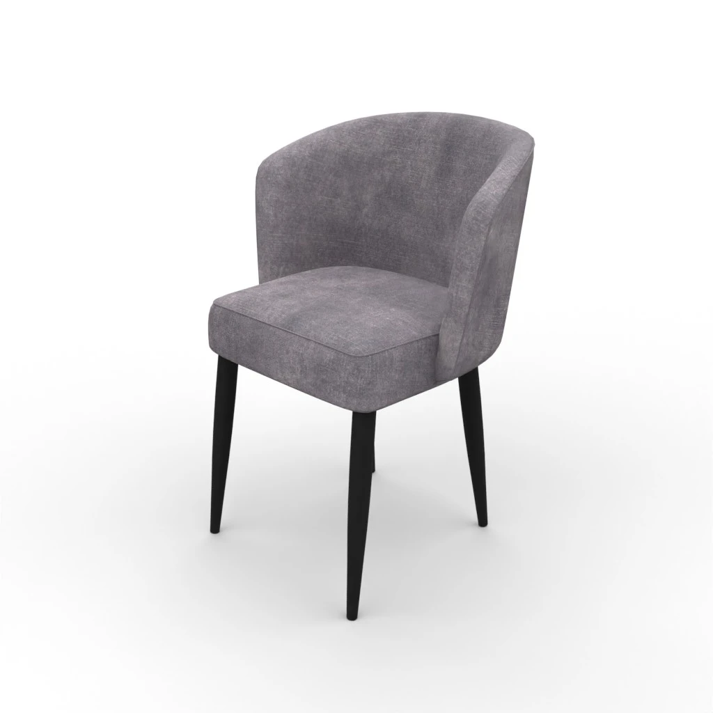 Xalina ribbe dining chair 3d model