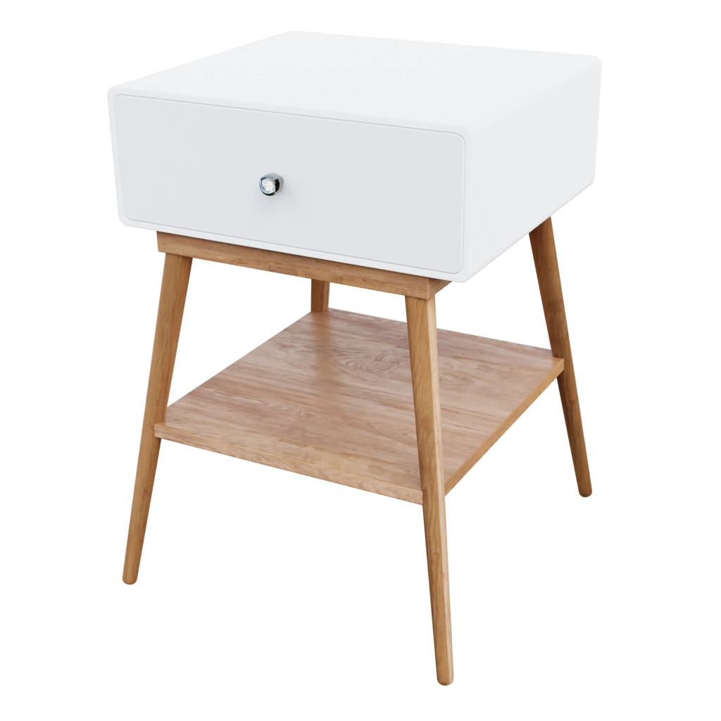 Bed side Drawer table 4 - 3d model