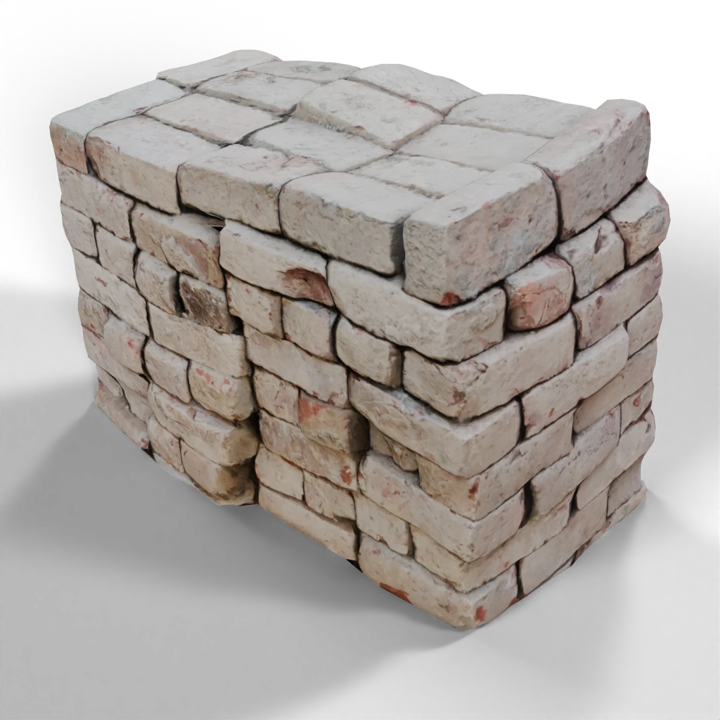Bricks Bundel Scan 3d model