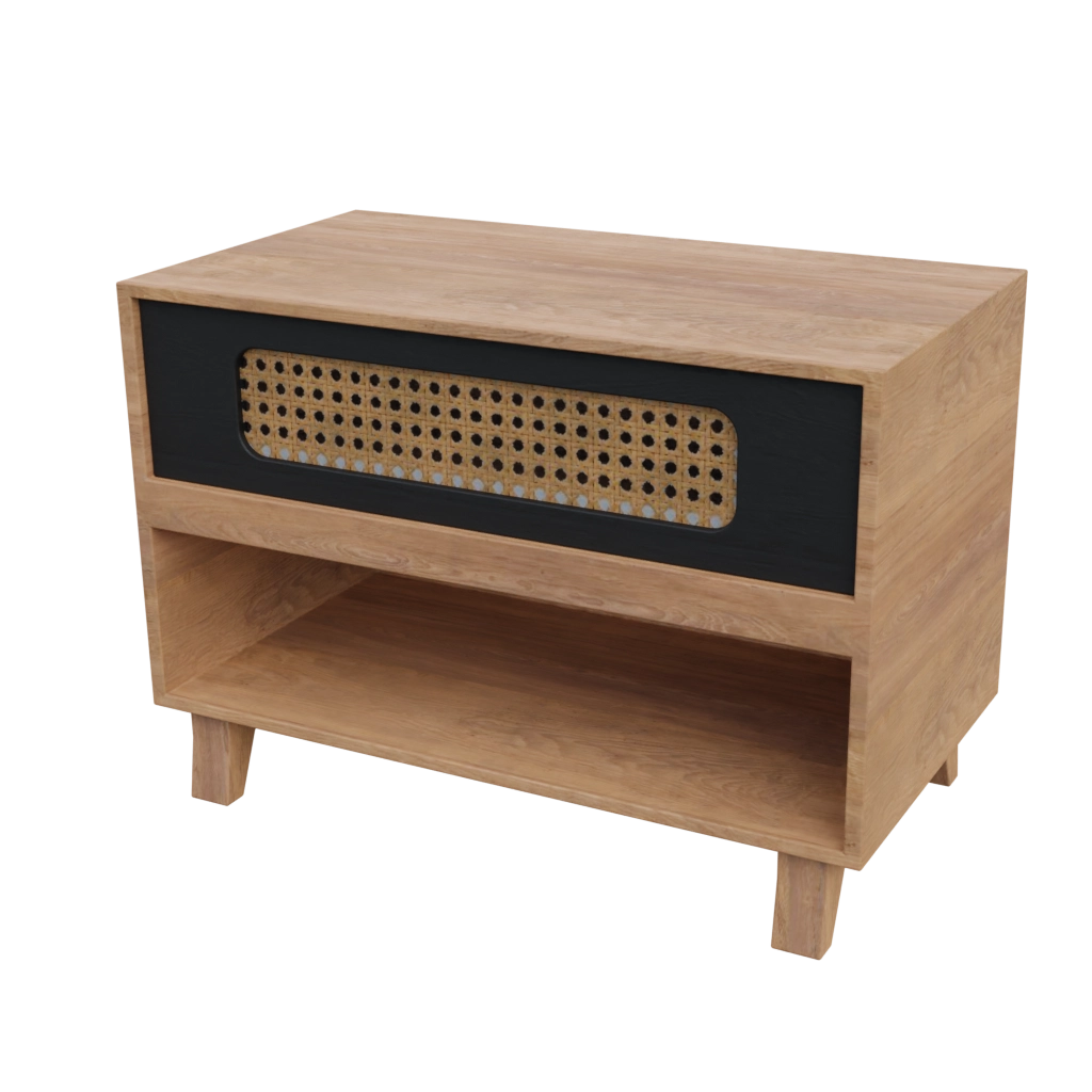 Mid century night stand 20 - 3D Model