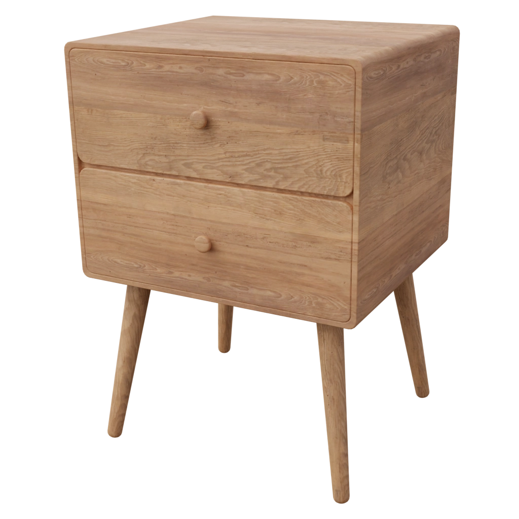 Mid century night stand 28 - 3D Model