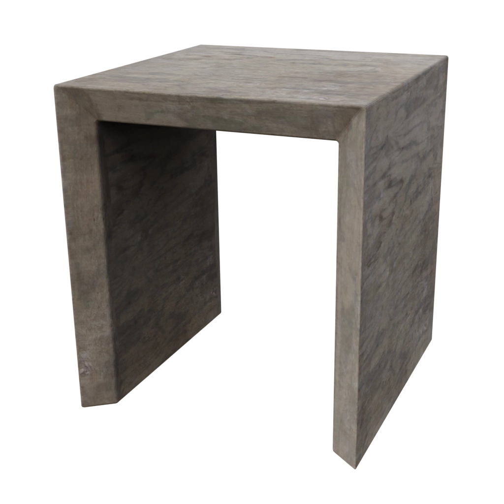 wooden night stand (2) - 3d model