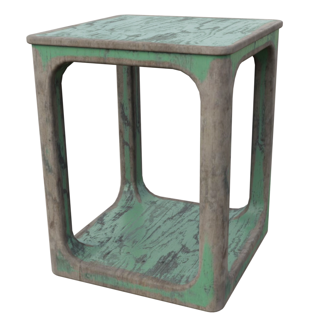 wooden night stand (13.1) - 3d model