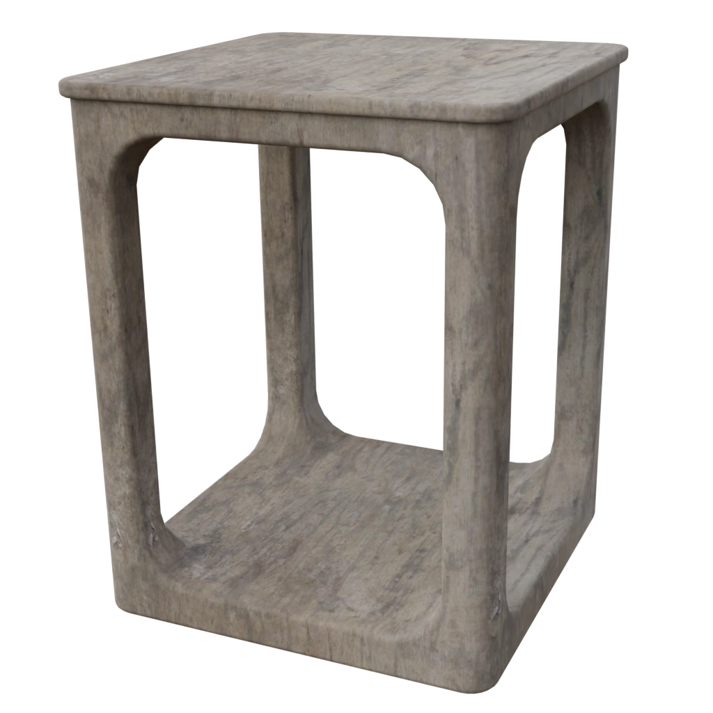 wooden night stand (13) - 3d model