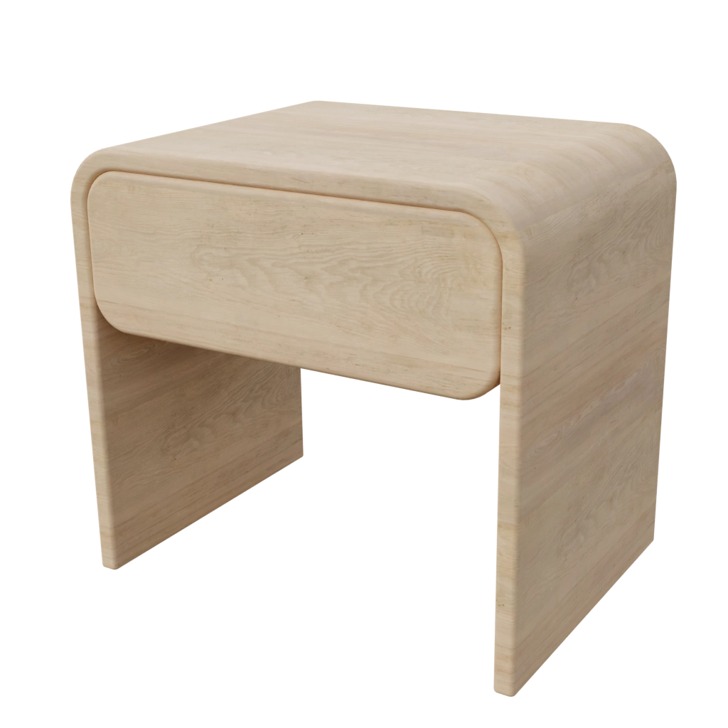 Mid century night stand (44) - 3d model