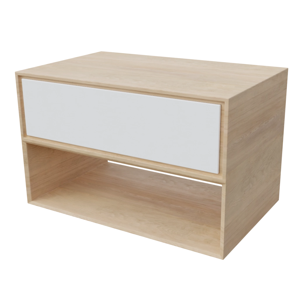 Mid century night stand (46) - 3d model