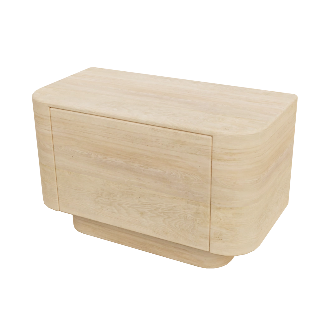 Mid century night stand (47) - 3d model