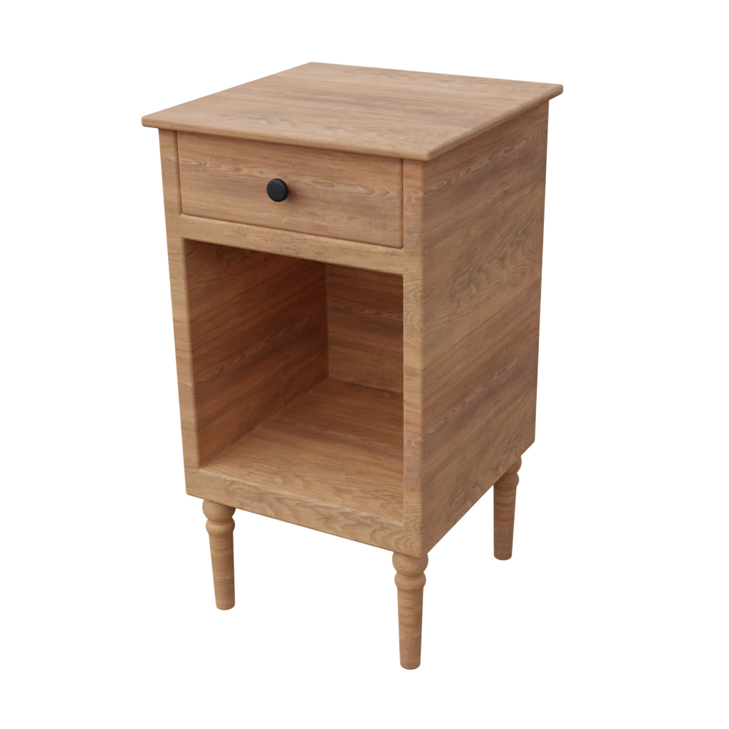 Rustic night stand (67) - 3d model