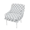 lima single seater sofa- 3d model
