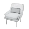 lima single seater sofa- 3d model