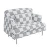 Montevideo single seater sofa chair- 3d model