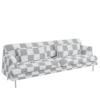 Montevideo two seater sofa- 3d model