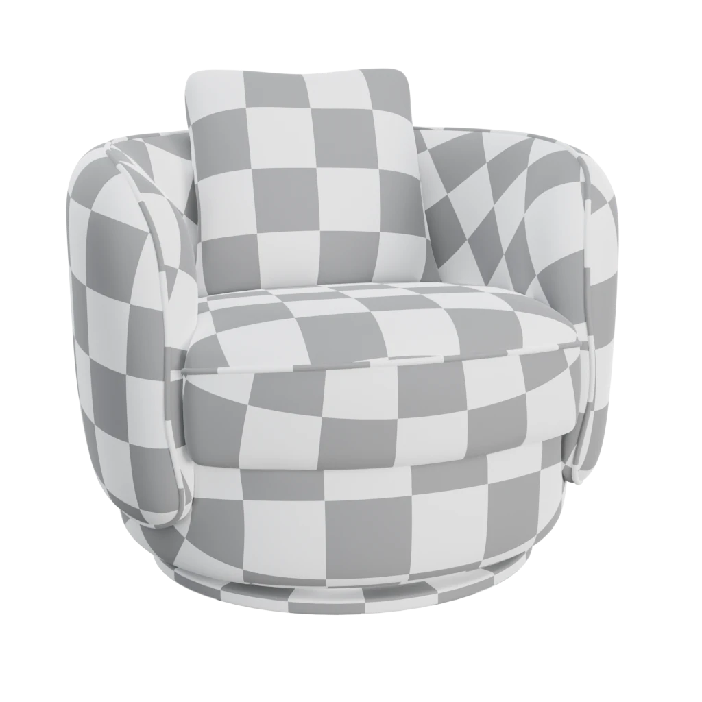perth longue chair- 3d model