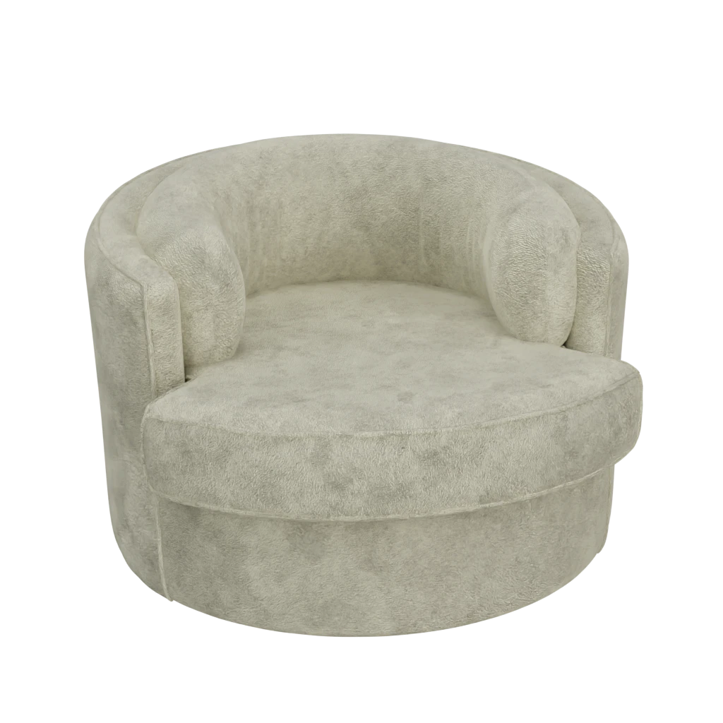 Priscilla Swivel Arm Chair- 3d model