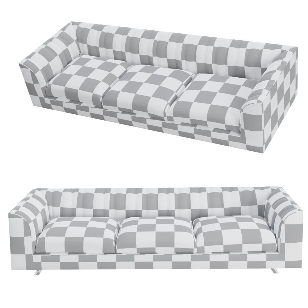 QUILT SOFA- 3d model