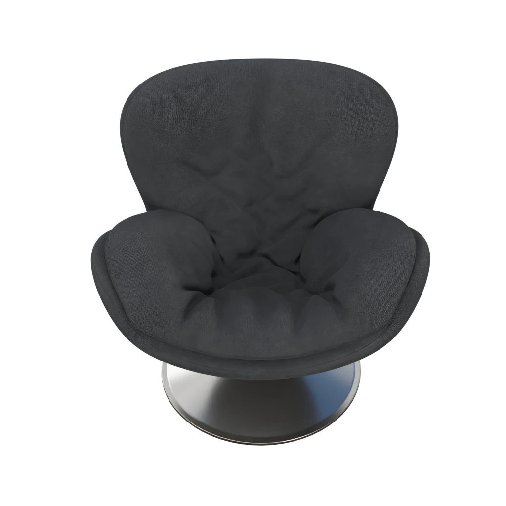 Scoop leisure chair- 3d model