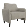 dark grey comfort chair sofa - 3d model