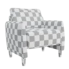 dark grey comfort chair sofa - 3d model