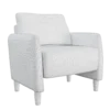 dark grey comfort chair sofa - 3d model