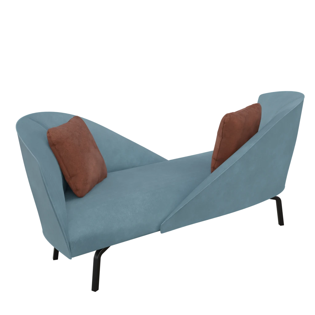 face to face sofa - 3d model