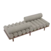 five to nine sofa - 3d model