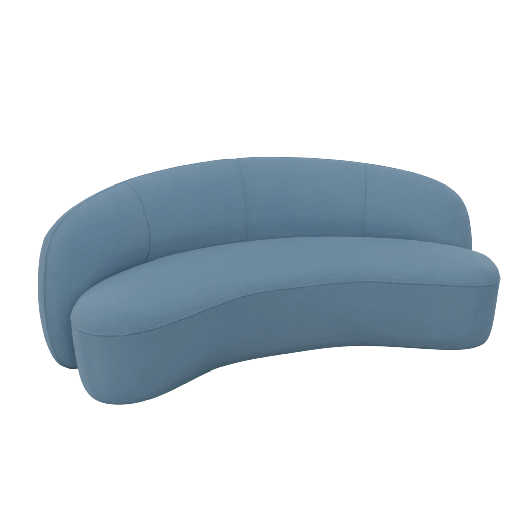 Julep mini sofa pouf - 3d model