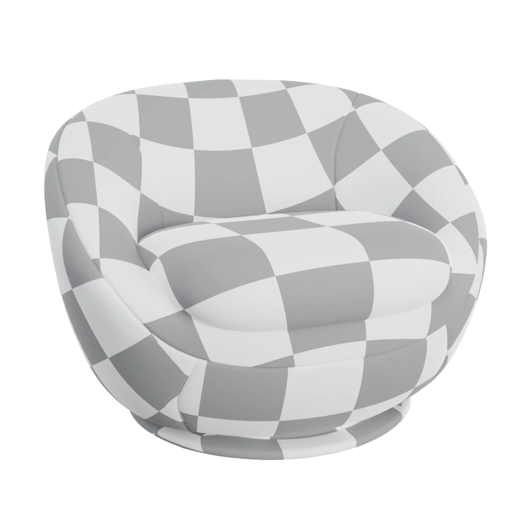 living room comfort sofa - 3d model