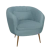 Nordic luxury armchair - 3d model
