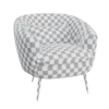 Nordic luxury armchair - 3d model