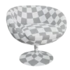 scoop antracine leisure chair- 3d model