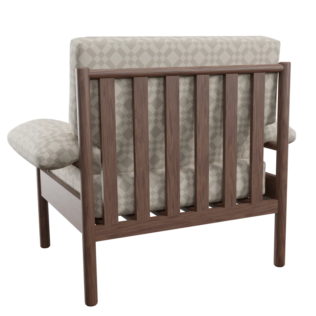 Sella single chair- 3d model