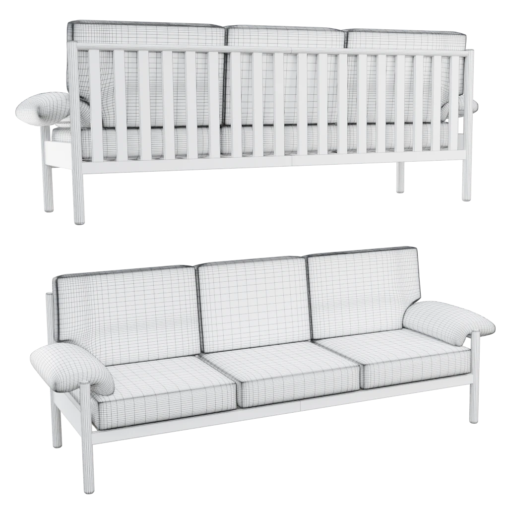 sella sofa- 3d model