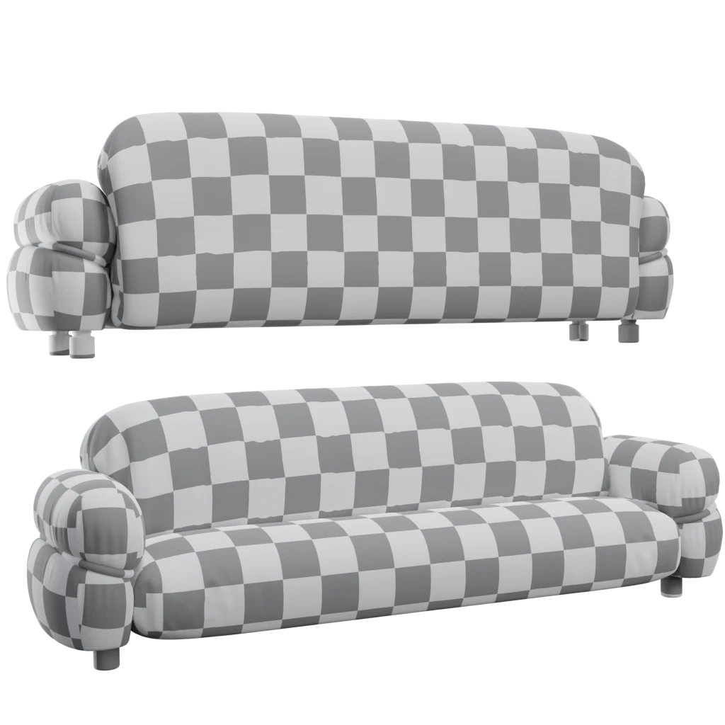 sesann sofa- 3d model