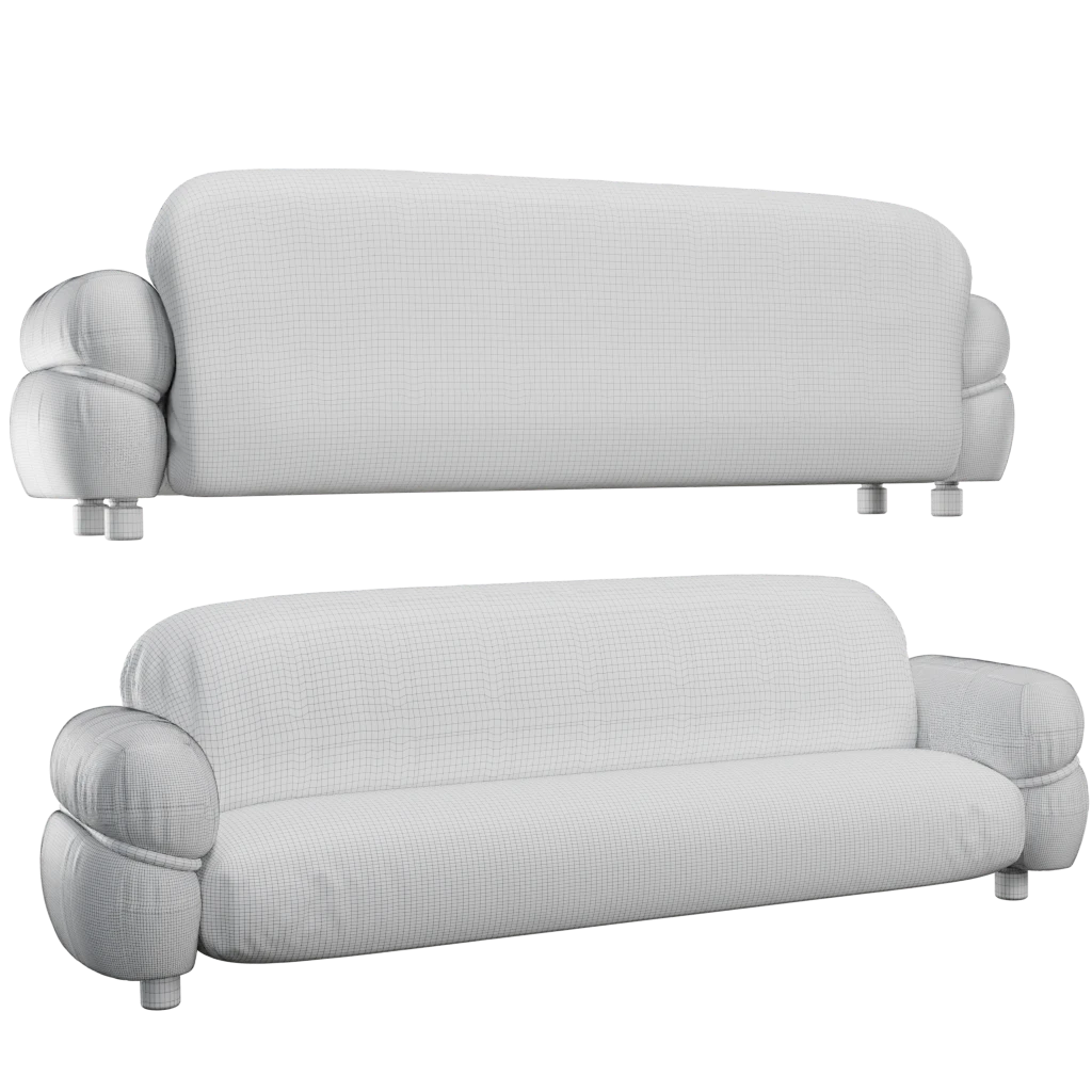 sesann sofa- 3d model
