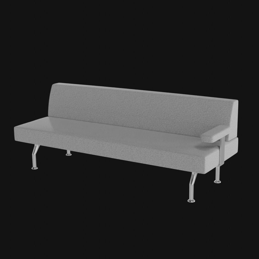 Intercity sofal (2 piece)- 3d model