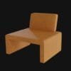 Labanca sofa(2 piece)- 3d model