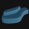 polar dark blue sofa- 3d model