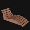 pool_bench- 3d model