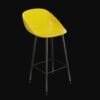 contemporary bar stool- 3d model