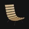 wooden chair- 3d model