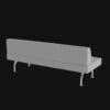 Intercity sofal (2 piece)- 3d model