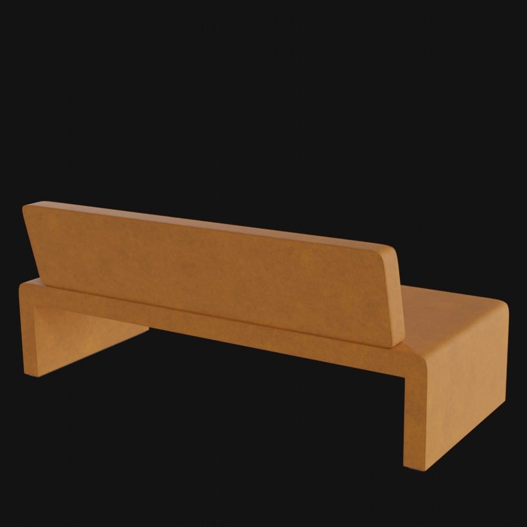 Labanca sofa(2 piece)- 3d model