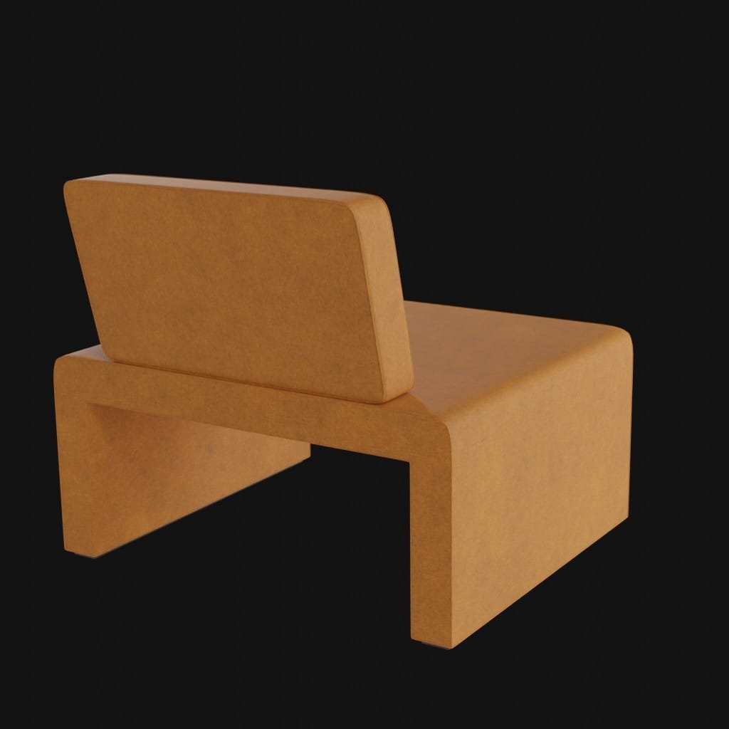 Labanca sofa(2 piece)- 3d model