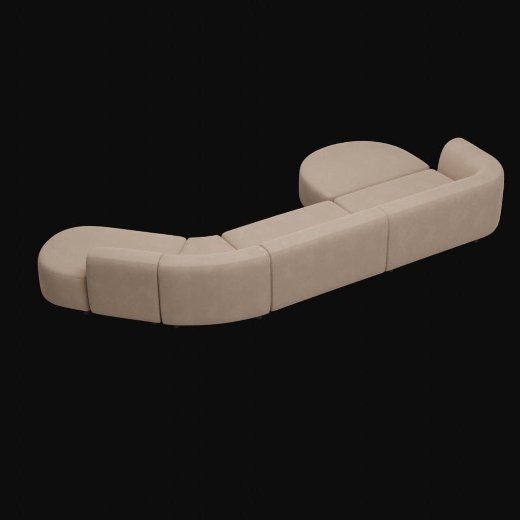 Lugo sofa set- 3d model