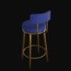 Nordic counter stool 3d model