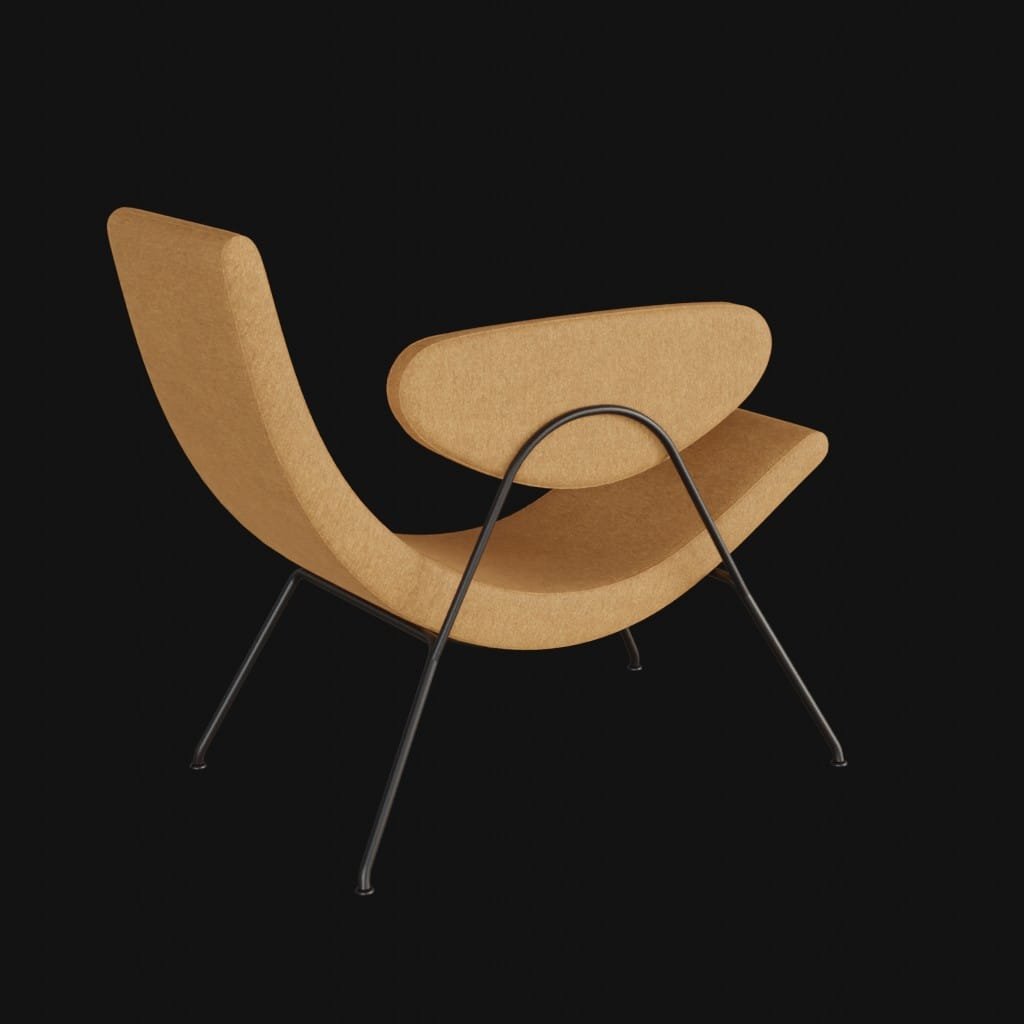 Sivel chair 2- 3d model