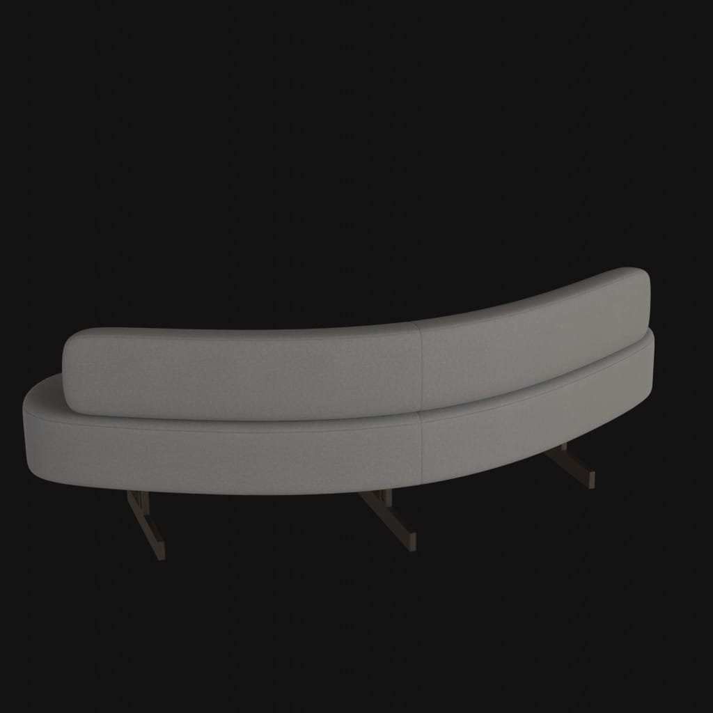 little curve sofa- 3d model