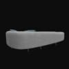 comfort  curve sofa- 3d model