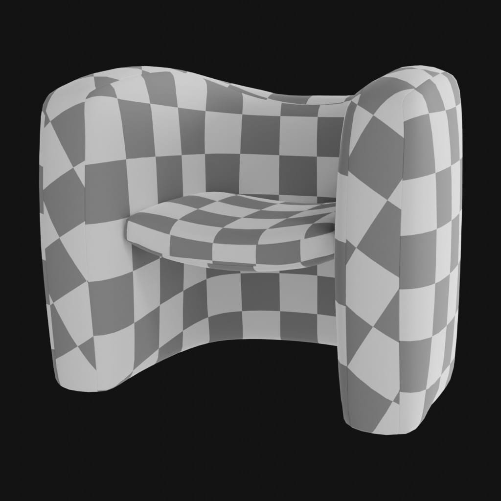 Lagoa armchair- 3d model