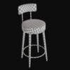 Nordic counter stool 3d model